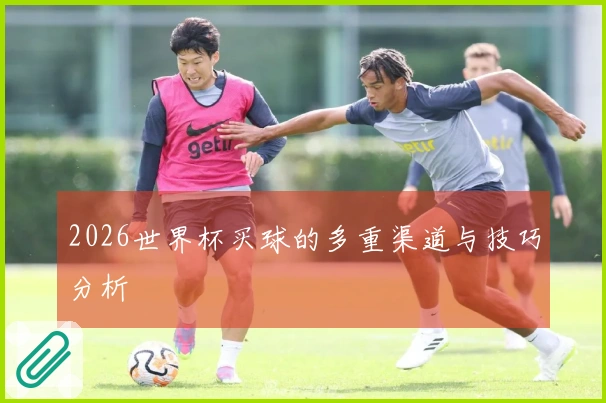 2026世界杯买球的多重渠道与技巧分析